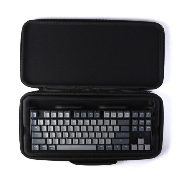 Kалъф за клавиатура Keychon K8 (Plastic) удароустойчив, пластмасов, Черен 4