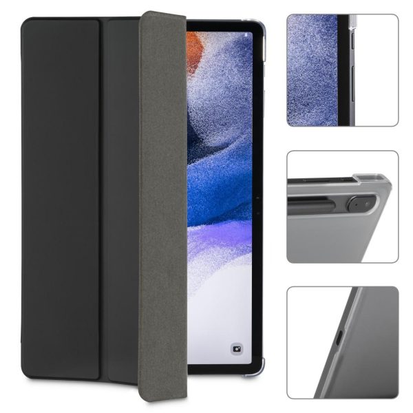 Калъф за таблет HAMA Fold Clear, За Samsung Galaxy Tab S7 FE/S7+/S8+ 12.4", Място за писaлка(S-pen), 217134 10