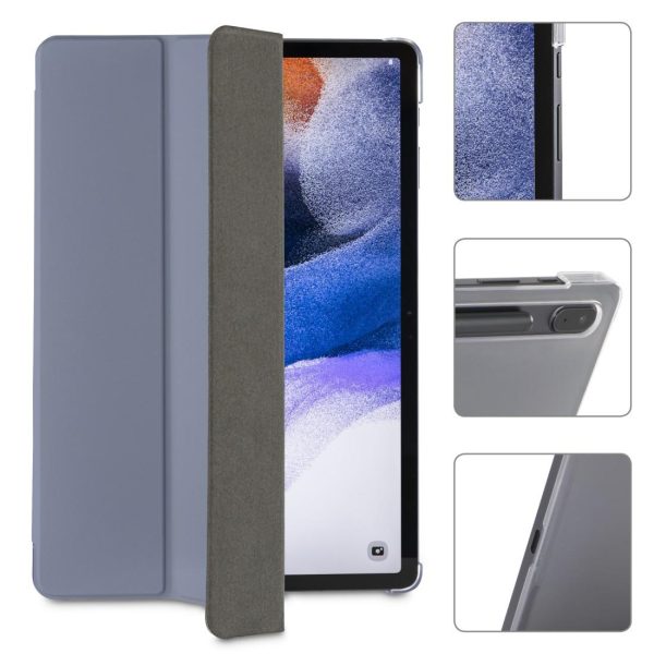 Калъф за таблет HAMA Fold Clear, За Samsung Galaxy Tab S7 FE/S7+/S8+ 12.4", Място за писaлка(S-pen), 217136 9