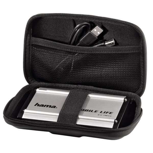 Калъф за твърд диск HAMA EVA 84113, 2.5", Черен 2