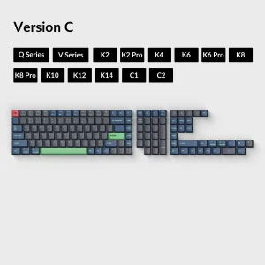 Капачки за клавиатура Keychron PBT Keycap Set - Hacker, Version C 1