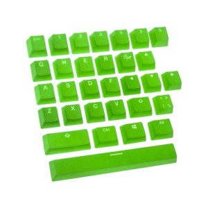 Капачки за механична клавиатура Ducky Green 31-Keycap Set Rubber Backlit Double-Shot US Layout 1