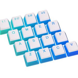 Капачки за механична клавиатура ENDORFY - 104 бр PBT, US Layout, Onyx White 1
