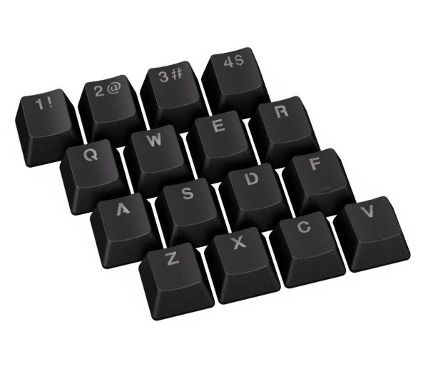 Капачки за механична клавиатура ENDORFY - 124 бр PBT - Черно 1