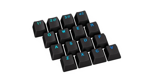 Капачки за механична клавиатура ENDORFY - 124 бр PBT - Черно 2