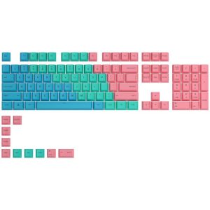 Капачки за механична клавиатура Glorious GPBT Doubleshot 114-Keycap Pastel US-Layout 1