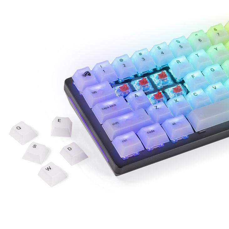 Капачки за механична клавиатура Glorious Polychroma RGB PBT 115-Keycaps, ANSI, US-Layout 4