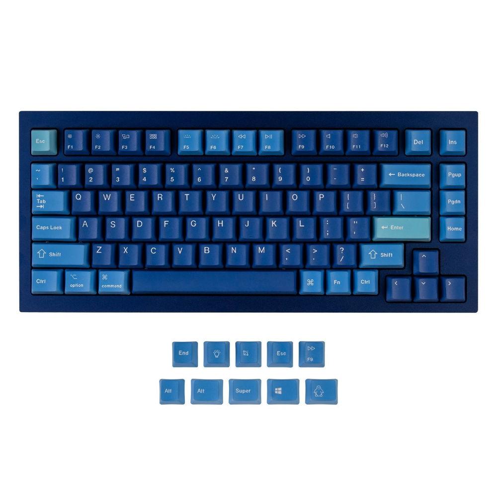 Капачки за механична клавиатура Keychron Ocean 92-Keycap Set PBT Dye-Sub US Layout 1