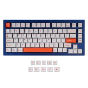 Капачки за механична клавиатура Keychron Orange 92-Keycap Set PBT Dye-Sub US Layout 1