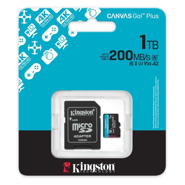 Карта памет Kingston Canvas Go! Plus Gen4 microSDXC 1TB 3