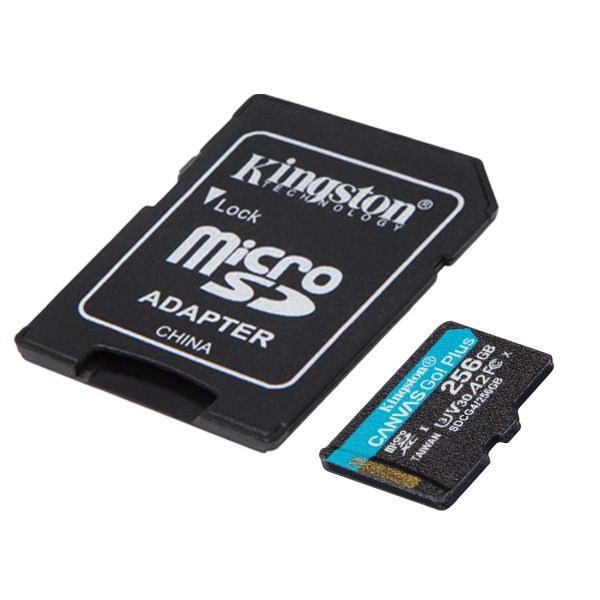 Карта памет Kingston Canvas Go! Plus Gen4 microSDXC 256GB 2