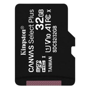 Карта памет Kingston Canvas Select Plus, 32GB, microSDHC, Class 10 UHS-I, Bulk 1
