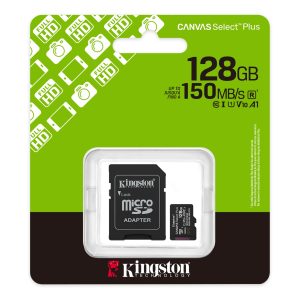 Карта памет Kingston Canvas Select Plus, microSDXC 128GB 1