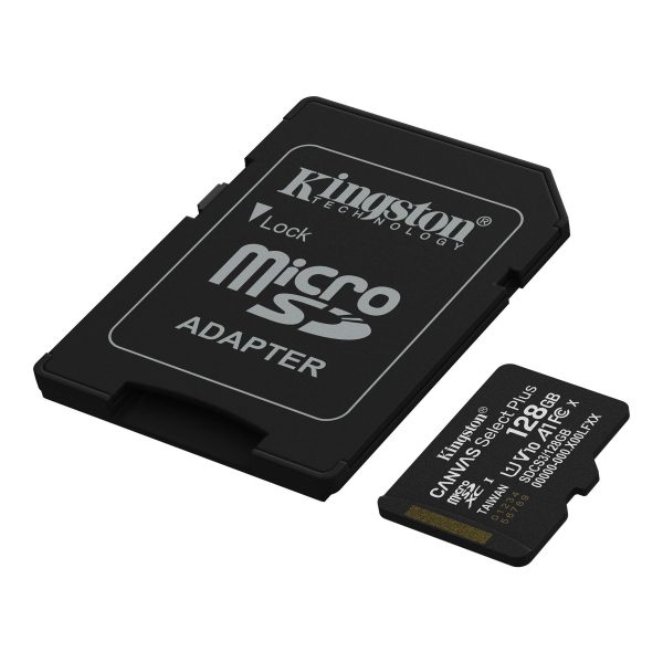 Карта памет Kingston Canvas Select Plus, microSDXC 128GB 3