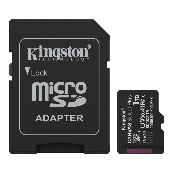 Карта памет Kingston Canvas Select Plus, microSDXC 1TB 2