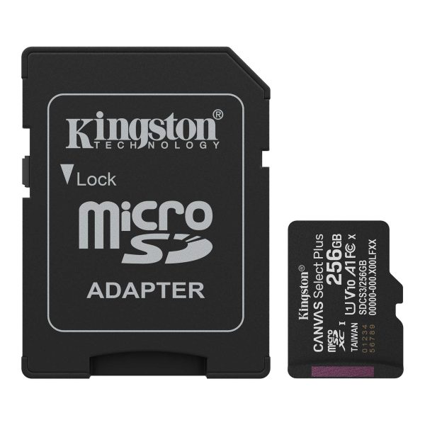 Карта памет Kingston Canvas Select Plus, microSDXC 256GB 2