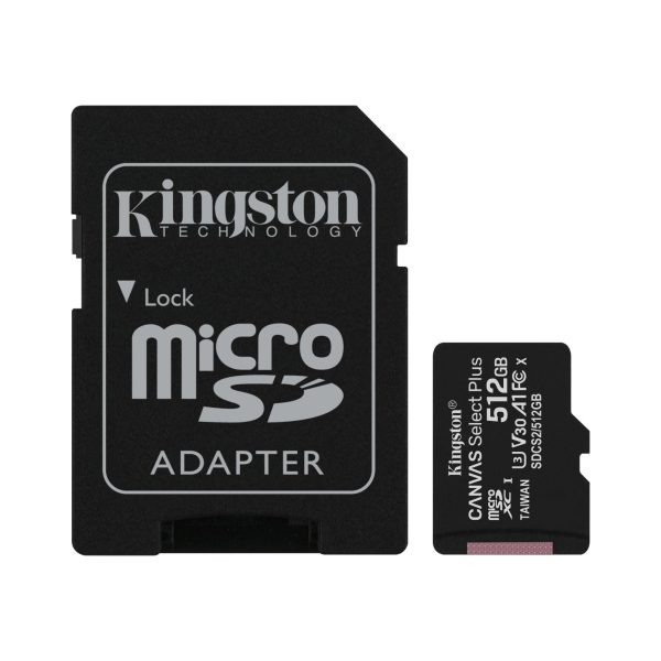 Карта памет Kingston Canvas Select Plus microSDXC 512GB 2