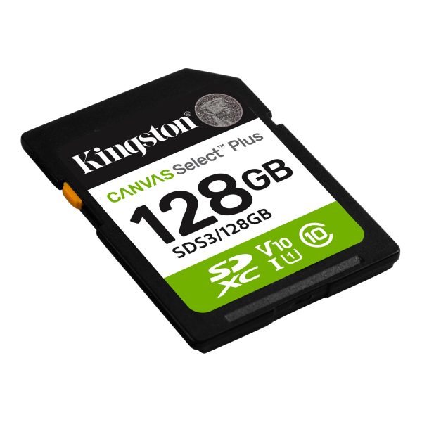 Карта памет Kingston Canvas Select Plus SD 128GB 3