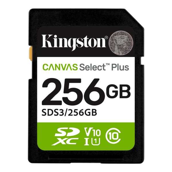 Карта памет Kingston Canvas Select Plus SD 256GB 2