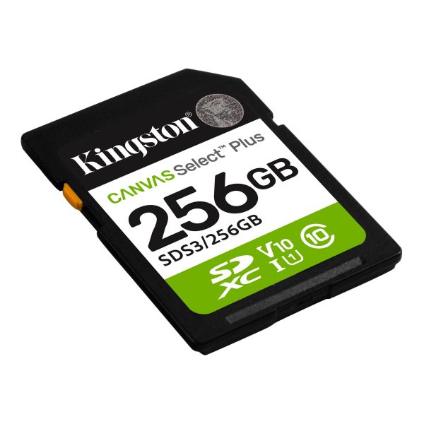 Карта памет Kingston Canvas Select Plus SD 256GB 3
