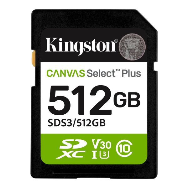Карта памет Kingston Canvas Select Plus SD 512GB 2