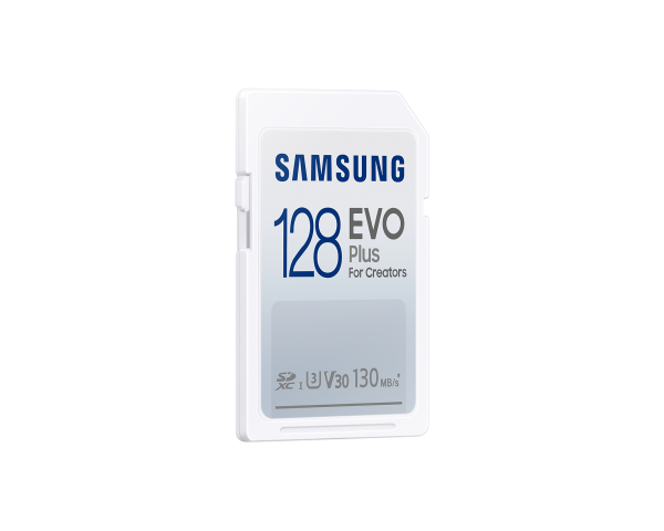 Карта памет Samsung EVO Plus, SD Card, 128GB, Бяла 2