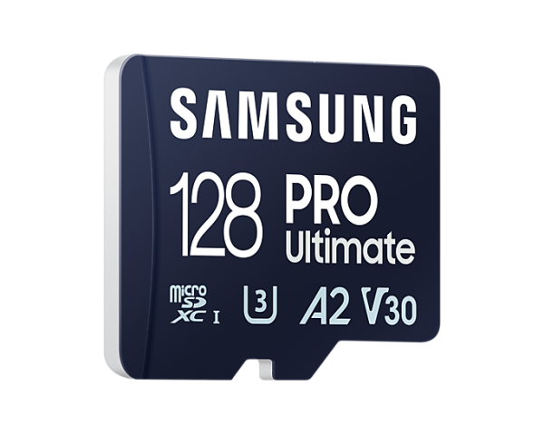 Карта памет Samsung PRO Ultimate, microSDXC, UHS-I, 128GB, Адаптер 1