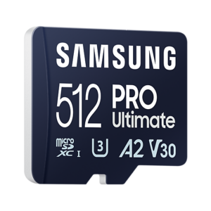 Карта памет Samsung PRO Ultimate, microSDXC, UHS-I, 512GB, Адаптер 1