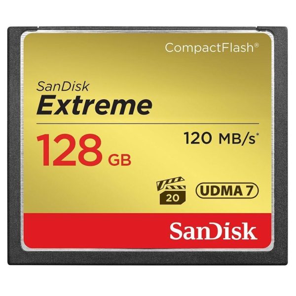 Карта памет SANDISK  Extreme® CompactFlash® Memory Card 128Gb 1