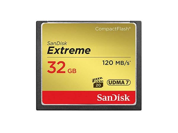 Карта памет SANDISK Extreme® CompactFlash® Memory Card 32Gb 1