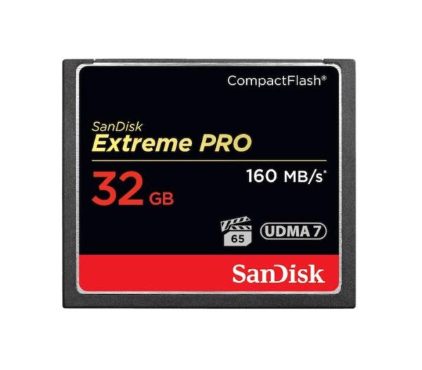Карта памет SANDISK Extreme PRO, CompactFlash, 32GB 1