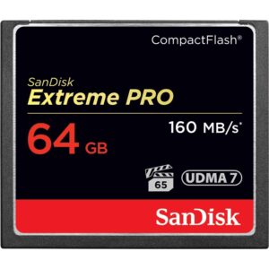 Карта памет SANDISK Extreme PRO, CompactFlash, 64GB 1
