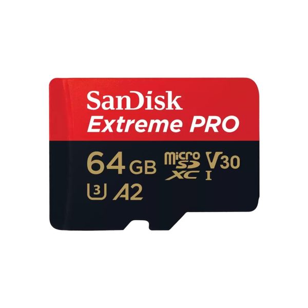 Карта памет SANDISK Extreme PRO microSDXC, 64GB 1