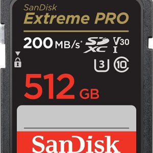Карта памет SANDISK Extreme PRO SDHC, 512GB 1