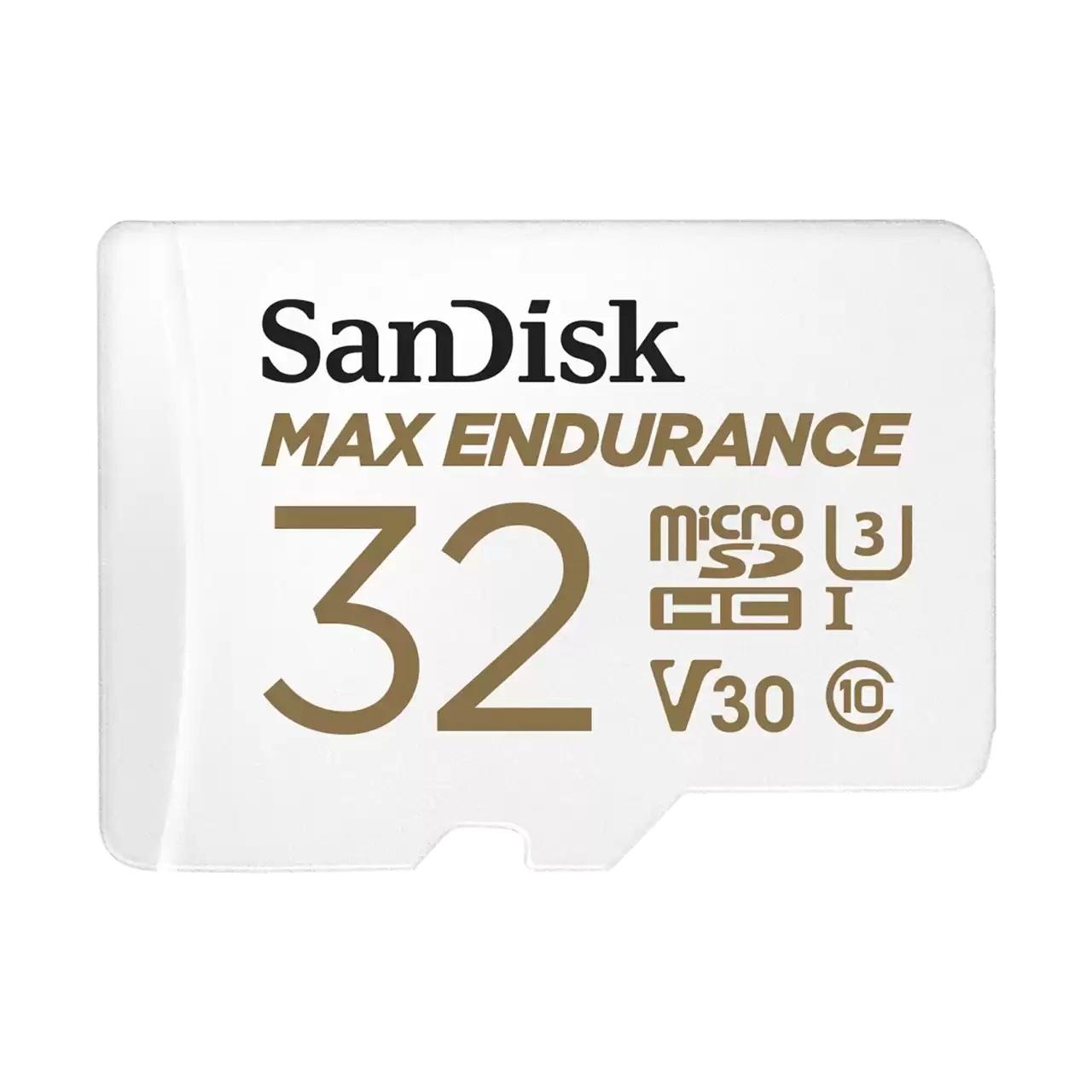Карта памет SANDISK MAX Endurance micro SDHC, SD Адаптер, 32GB 1