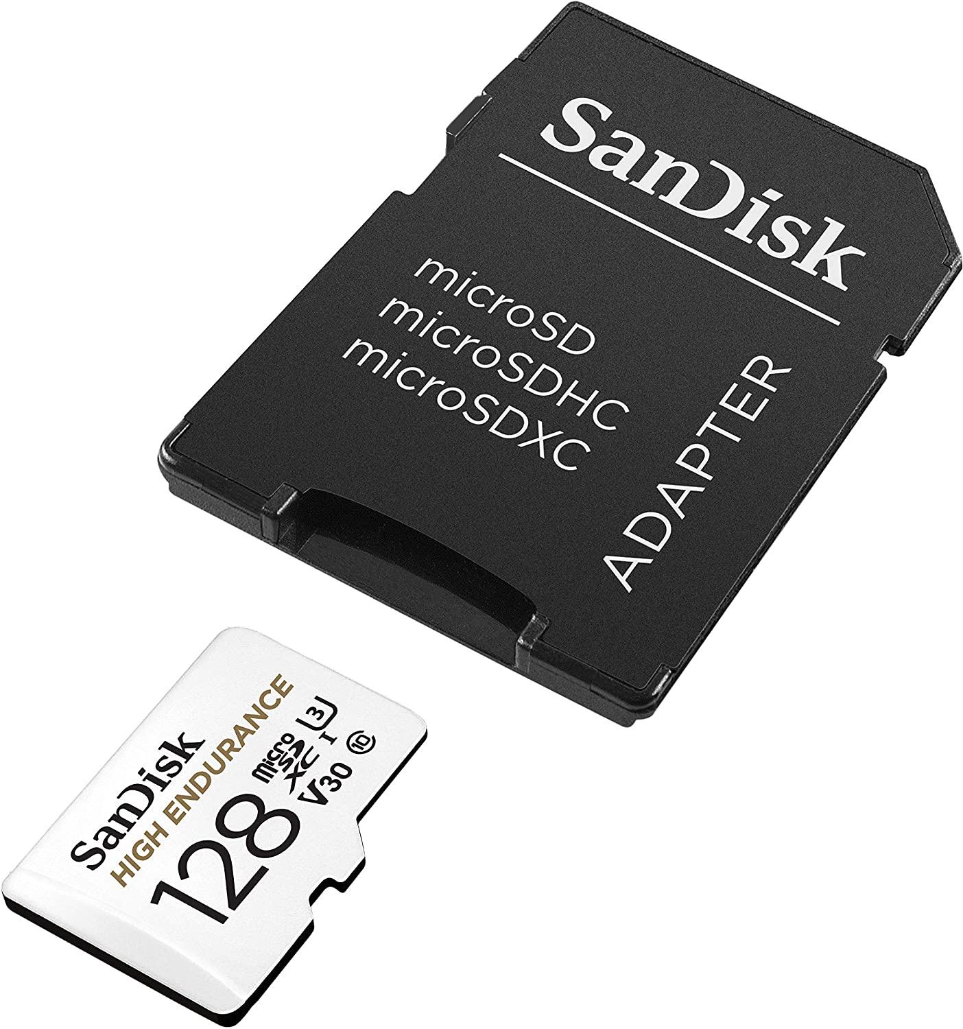 Карта памет SANDISK micro SDXC UHS-I, U3, SD Адаптер, 128GB 2