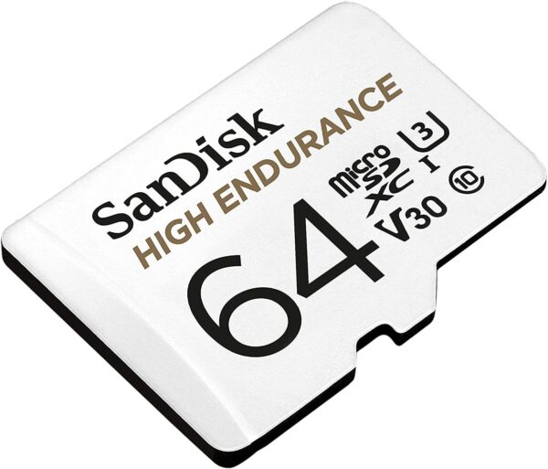 Карта памет SANDISK micro SDXC UHS-I, U3, SD Адаптер, 64GB 1