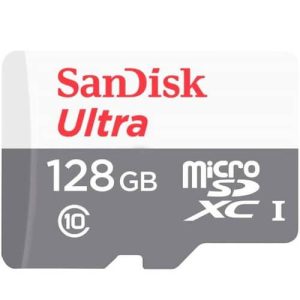 Карта памет SANDISK Ultra microSDXC UHS-I, 128GB, Class 10, 100Mb/s 1