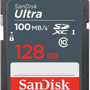 Карта памет SANDISK Ultra SDXC, 128GB, Class 10 UHS-I, 100 Mb/s 1