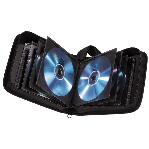 Класьор за 32 CD/DVD/Blu-ray HAMA, Черен 2