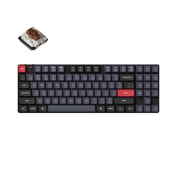 Клавиатура Keychron K13 Pro TKL Low Profile Gatheron Brown Switch 1