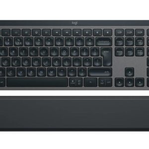 Kлавиатура Logitech MX Keys S, Bluetooth, Illuminated, Подложка за китка, Черна 1