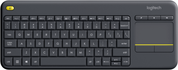 Клавиатура Logitech Wireless Touch K400 Plus 1