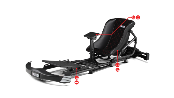 Кокпит симулатор Next Level Racing Go Kart Cockpit Plus 6