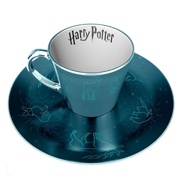 Комплект ABYSTYLE HARRY POTTER Mirror mug & plate set Patronus, Чаша, Подложка 1