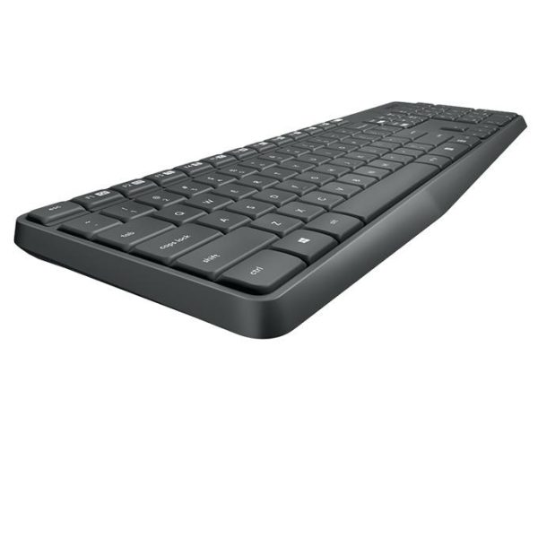 Kомплект безжични клавиатура с мишка Logitech MK235, Тъмносив 3