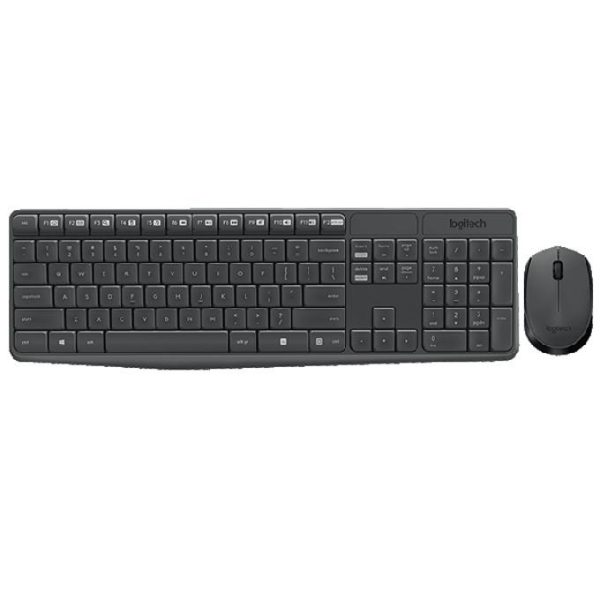 Kомплект безжични клавиатура с мишка Logitech MK235, Тъмносив 4