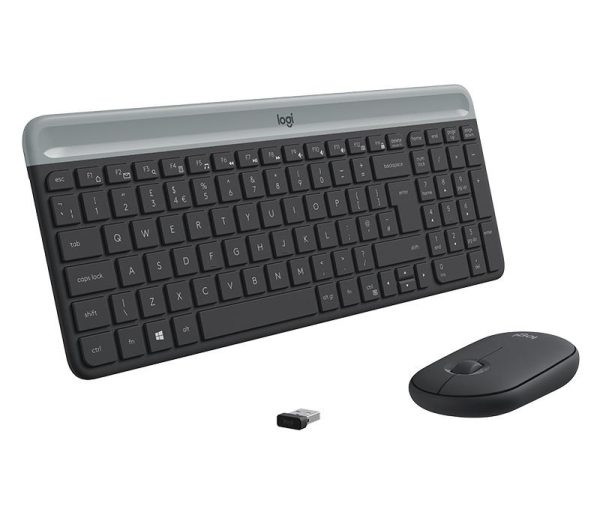 Kомплект безжични клавиатура с мишка Logitech MK470 4
