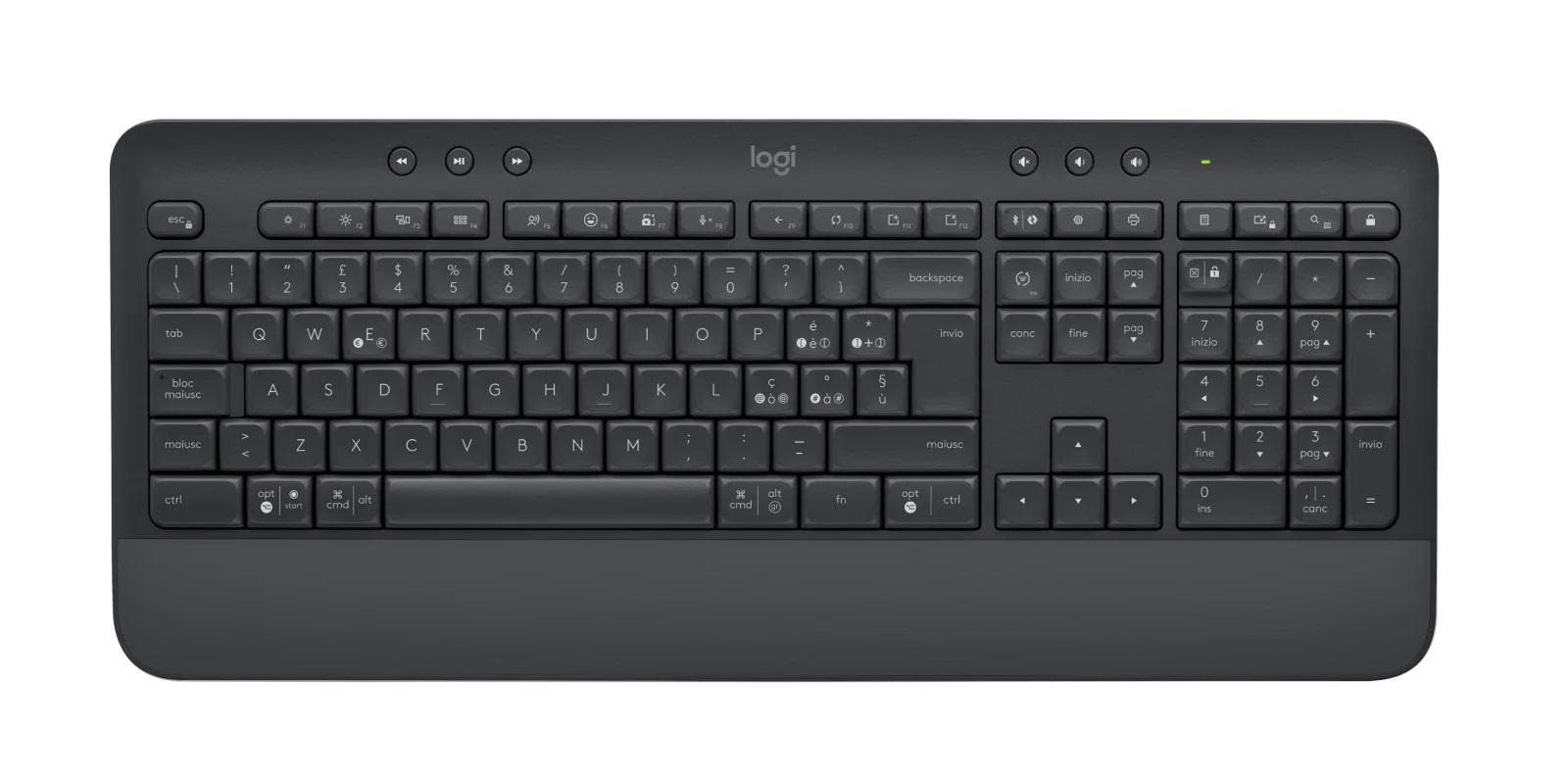 Kомплект безжични клавиатура с мишка Logitech MK650, Черен 3