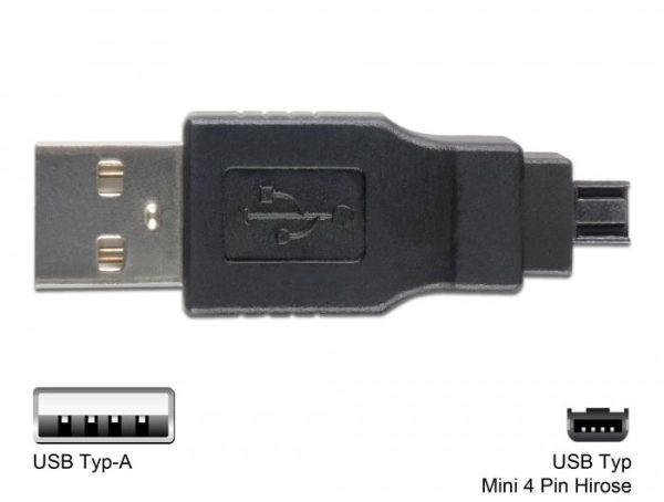 Комплект кабел с накрайници DeLock 18612, 10 броя 9